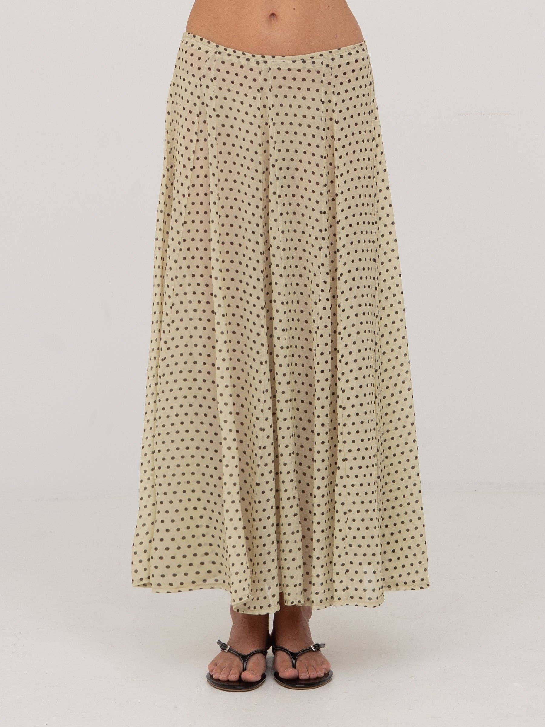 CARMEN SAYS - Wholesale Skirt - Women's - Falda de Lunares Noctis Nocturna1