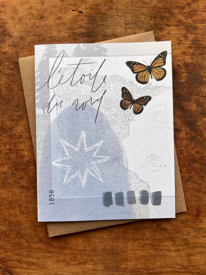 Minnesota Menagerie Grußkarten | Innen leer, A2, Recycelt für den Großhandel von Amy Teawalt Studio