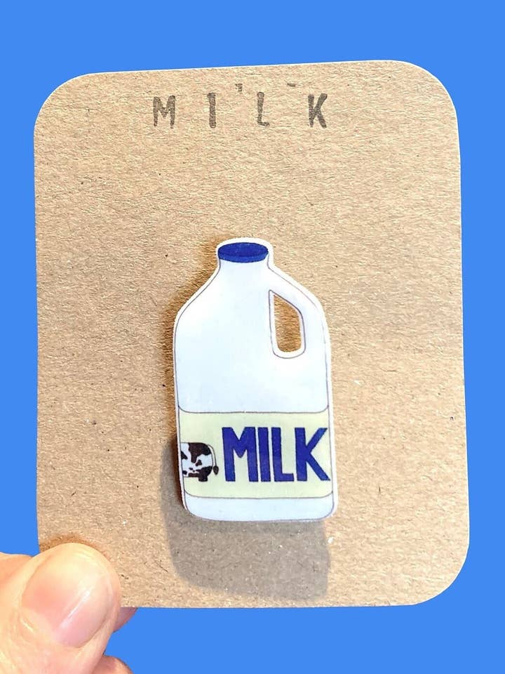 Crachá de caixa de leite por atacado de RatBeanKat