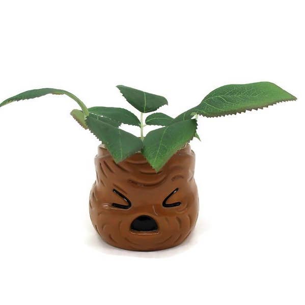 Silver Buffalo - Wholesale Artificial Plant - Harry Potter Mandrake Planter with Faux Plant
