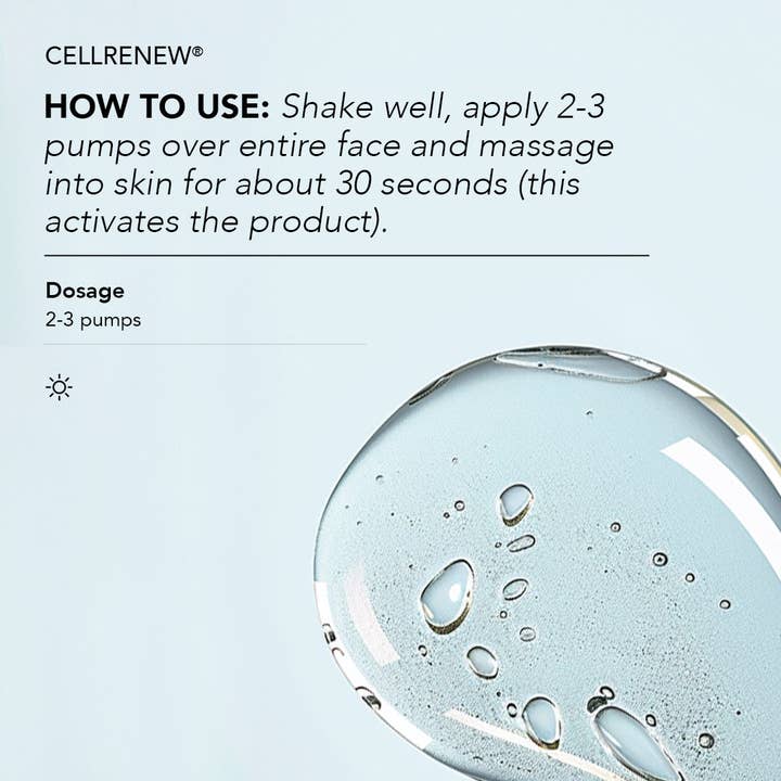 CLEARSTEM Skincare - Wholesale Facial Serum/Concentrate - CELLRENEW® - Collagen Stem Cell Serum