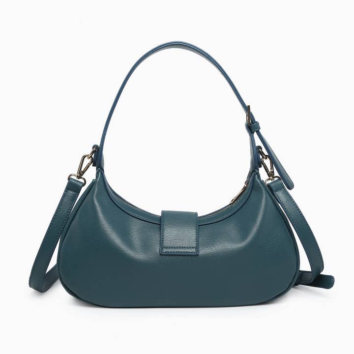 Jen & Co. - Wholesale Shoulder Bag - Women's - JN2646 Madrid Buckle Shaped Shoulder Bag/Crossbody5