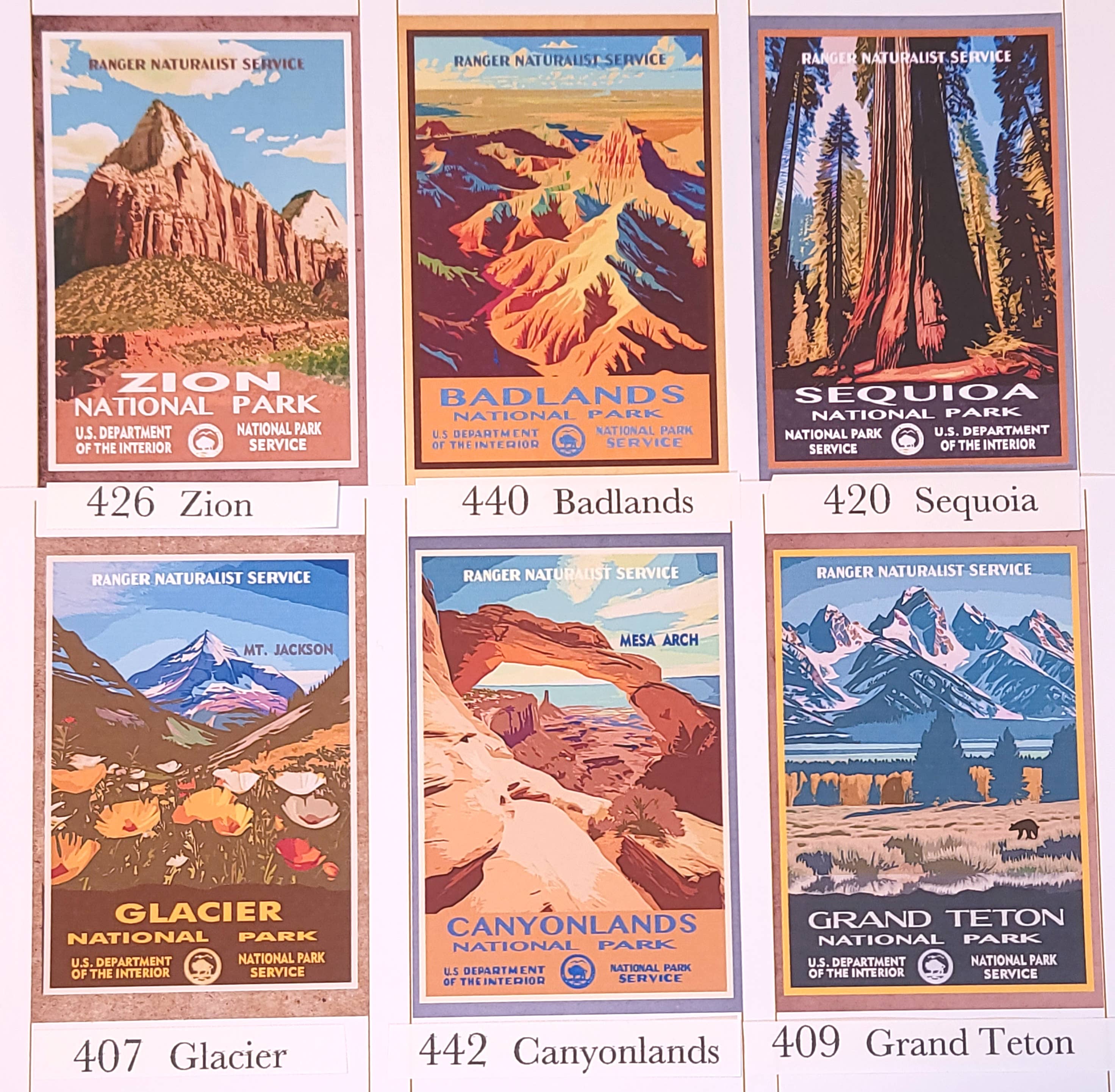 Superior Dry Goods - Wholesale Matches - Vintage National Parks Handmade Matchboxes | You Choose! 7