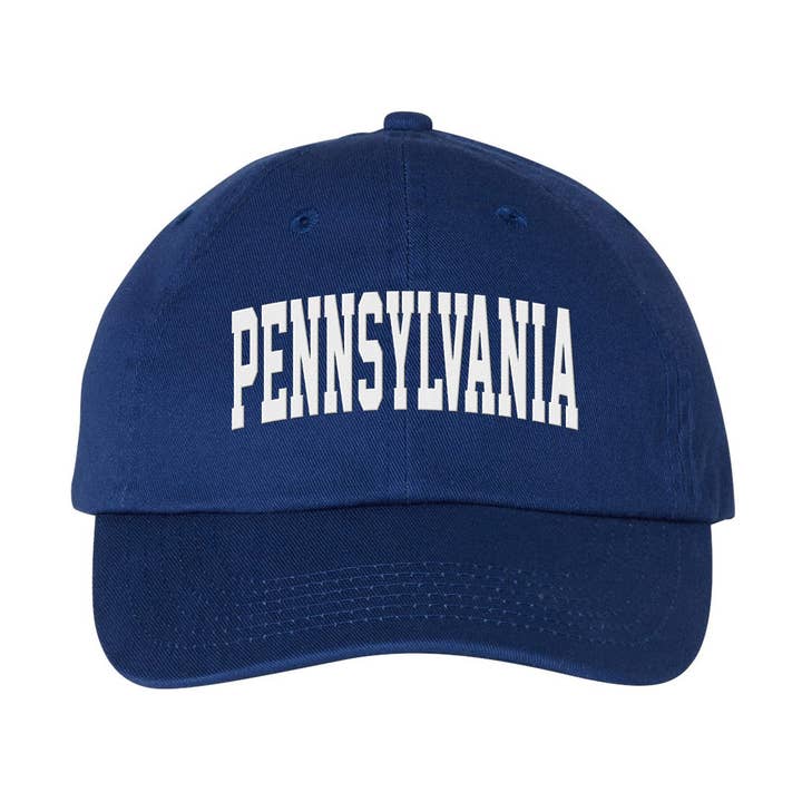 Block Pennsylvania bestickter Papa-Hut für den Großhandel von Lucky Luna Apparel