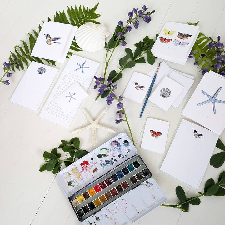 Finding Silver Pennies - Wholesale Notepad - Blue Starfish List Pad6