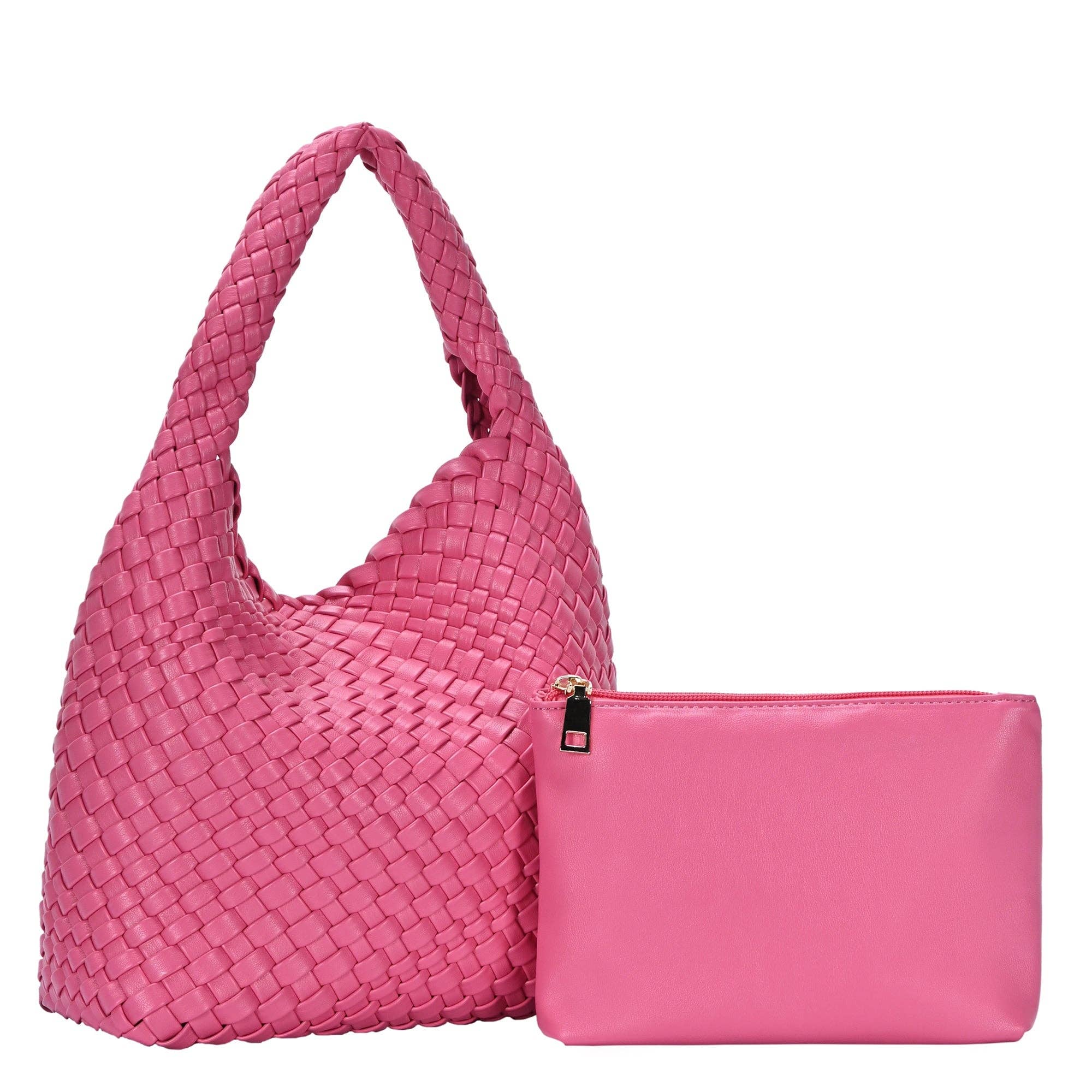 MMS Brands - Wholesale Satchel - Women's - Parker 2 in 1 Woven Satchel25