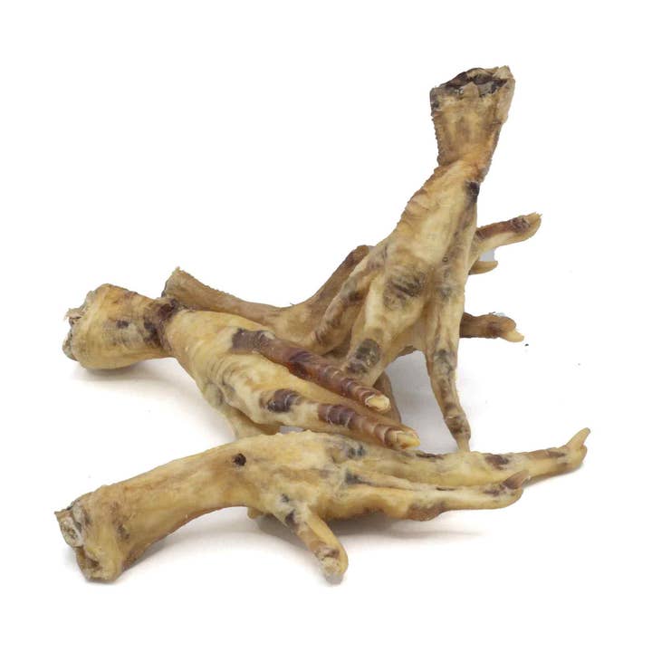 Natural USA Chicken Feet Dog Treats, 50 Pcs for wholesale by Furever Pure