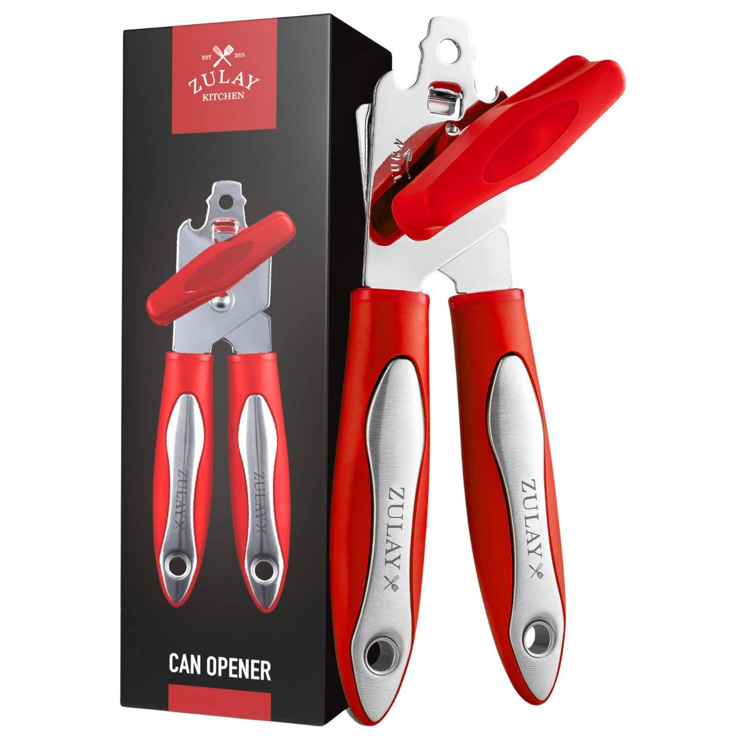 Zulay Kitchen - Wholesale Can Opener - Heavy-Duty Can Opener with Large Turn Knob22