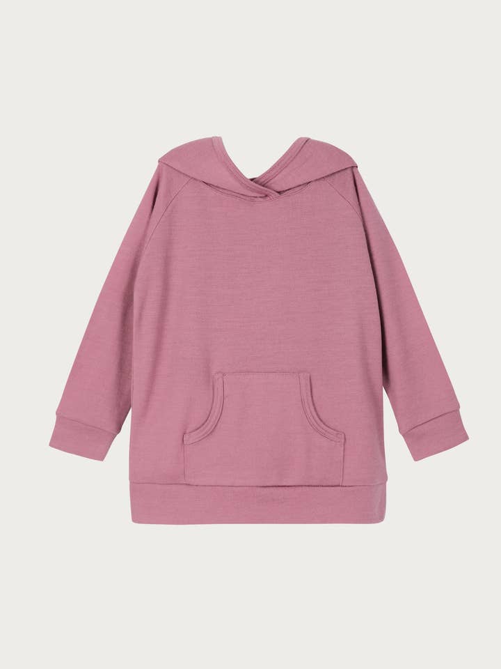 Babu - Wholesale Hoodie – Child - Merino Hoodie - Blossom