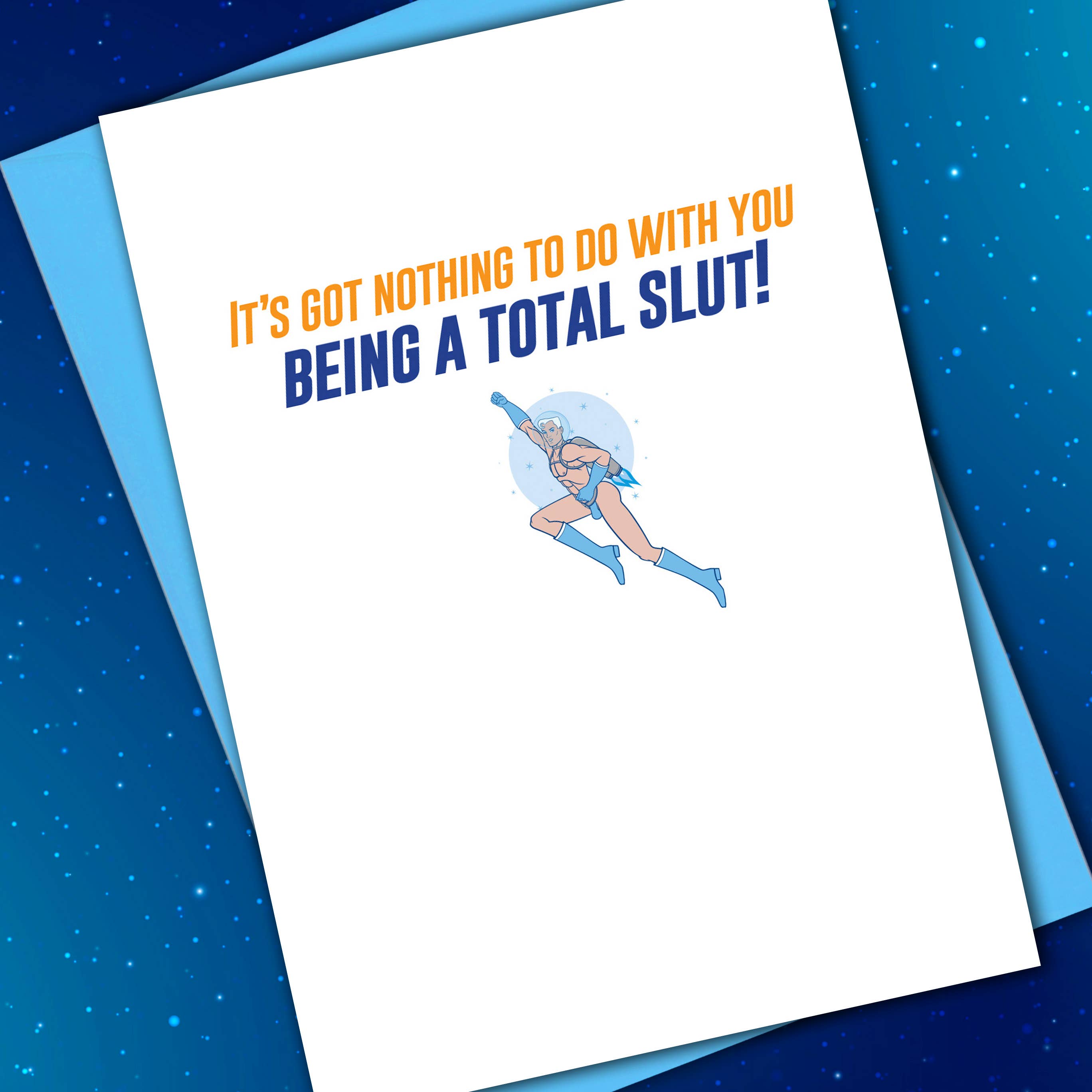 Peachy Kings / Kweer Cards – Großhandel Geburtstagskarten – Slutty Gay Harness Geburtstagskarte (Queer, LGBTQ)1