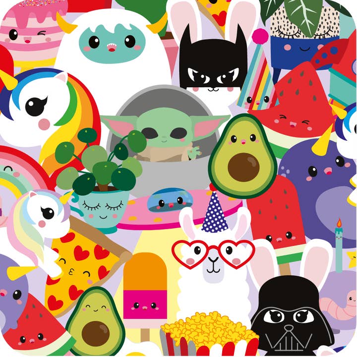 Studio Inktvis - Wholesale Coasters - Coaster Studio Inktvis cute kawaii Characters