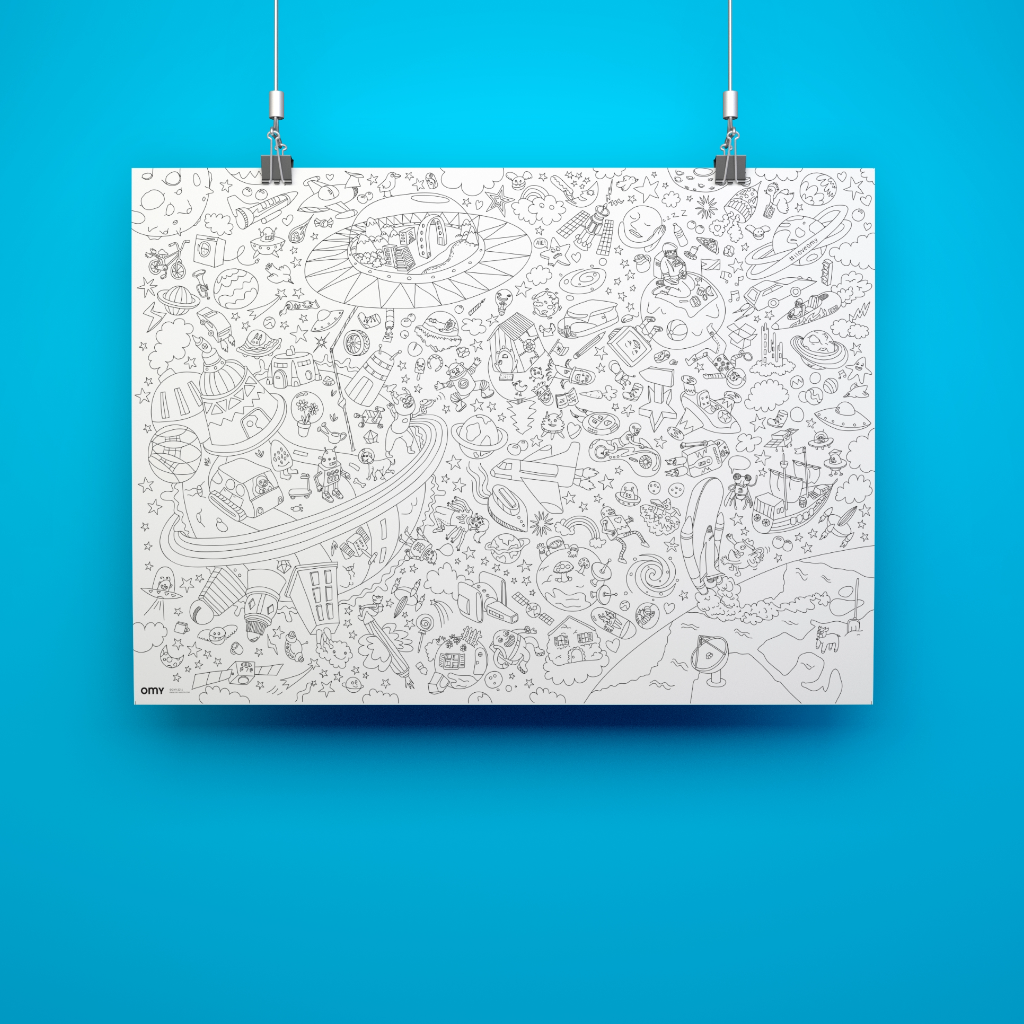 OMY - Wholesale Poster - Cosmos - Giant poster1