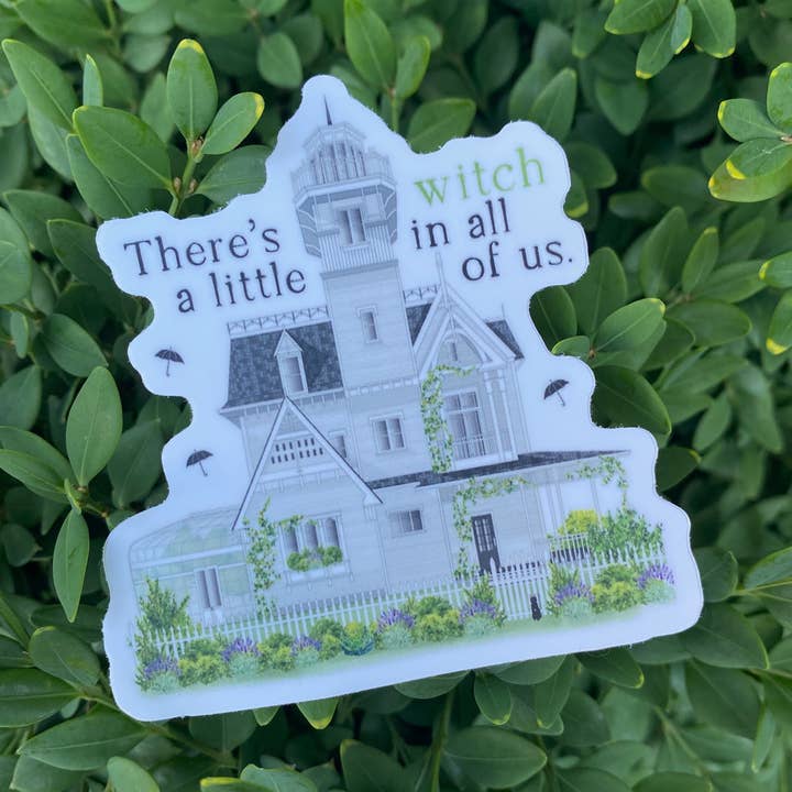 Fox Burrow Designs - Wholesale Sticker - A Little Witch - Fiction Inspired Sticker0