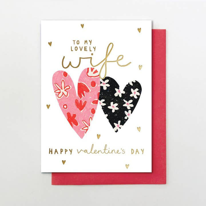 Stop the Clock Design – wholesale Valentine's Day card – WL11 - Wife Hearts