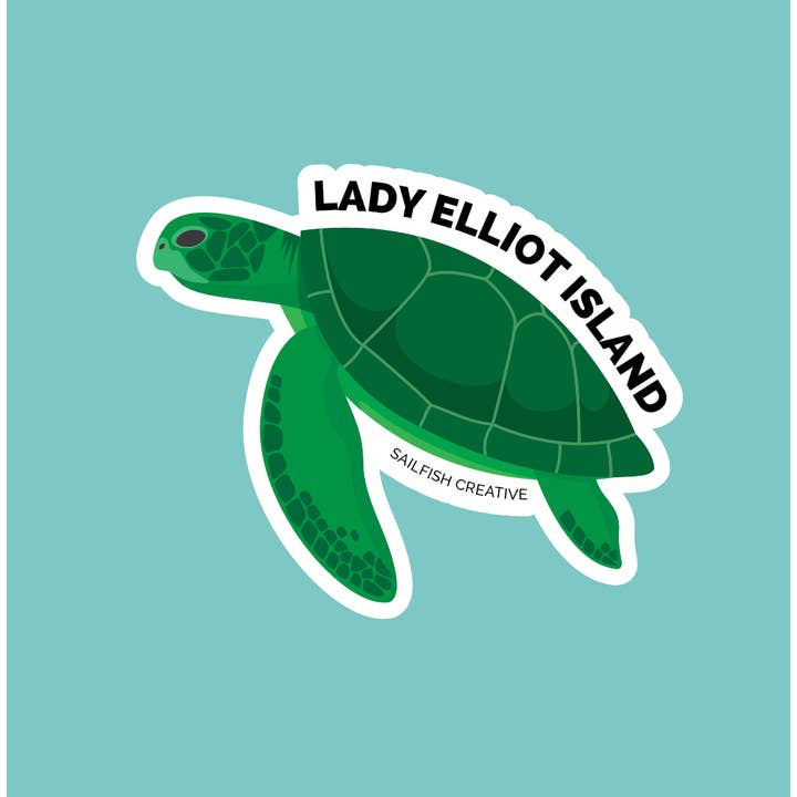 Sailfish Creative - Wholesale Sticker - Personalised Ocean Sticker3