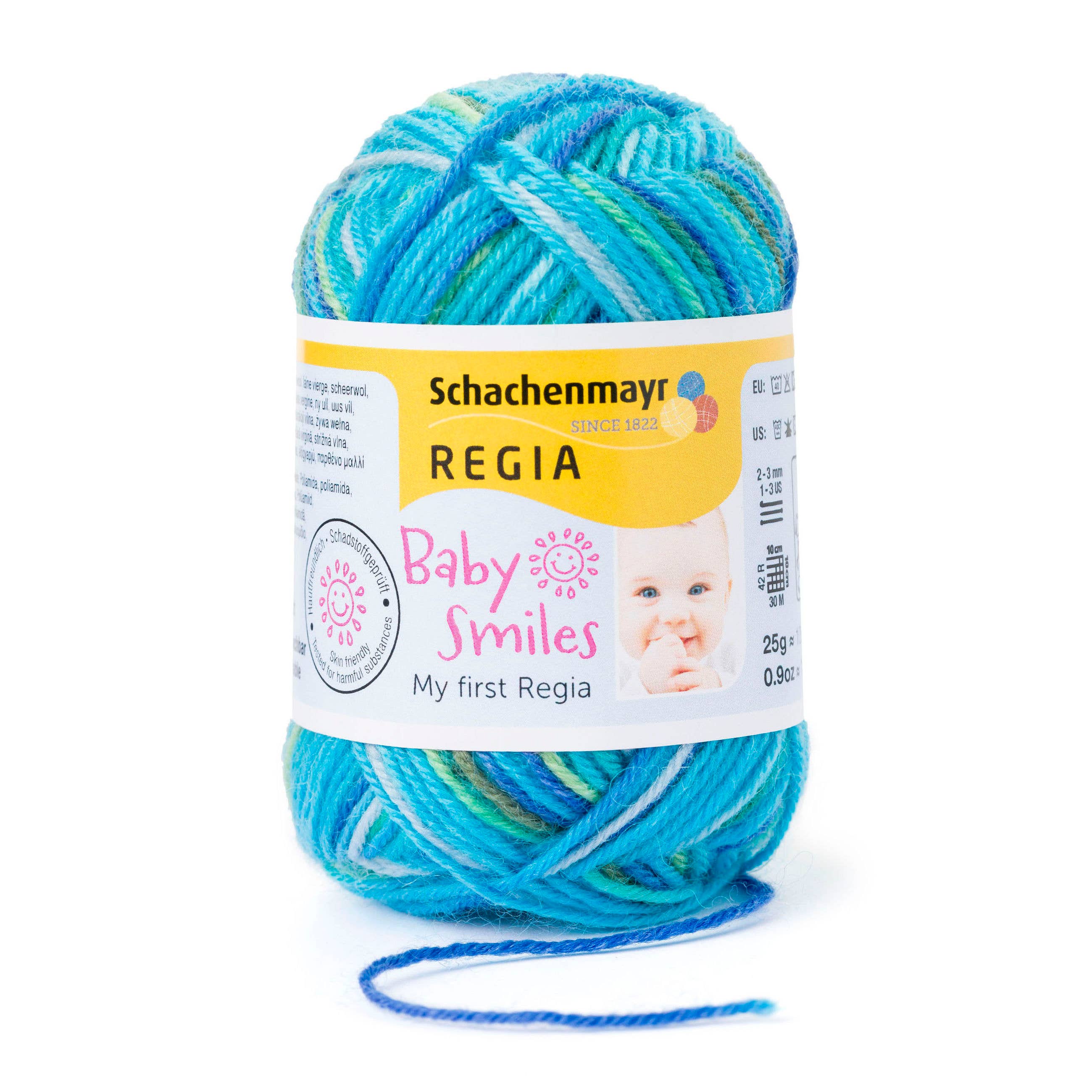 MEZ Crafts Germany – wholesale Garn – REGIA Baby Smiles My First REGIA strumpgarn 10 x 25 g8