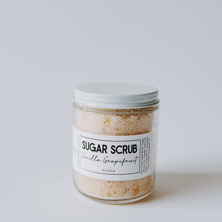 The Goodery - Wholesale Body scrub/exfoliant - Vanilla Grapefruit Sugar Scrub – Natural Glow & Hydration1