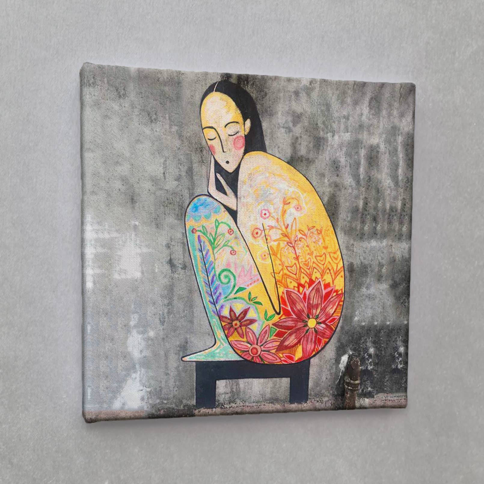 Eicie – Impressão artística por atacado – #01338 beauty street art tela de arte0