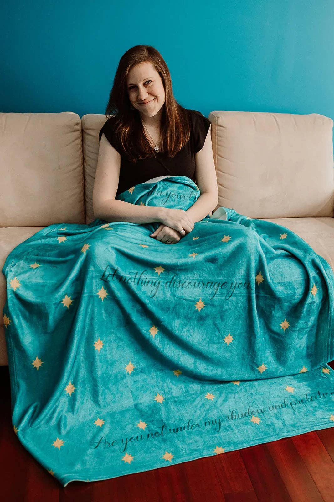 worthy of Agape - Wholesale Throw Blanket - Our Lady of Guadalupe Mantle Blanket3