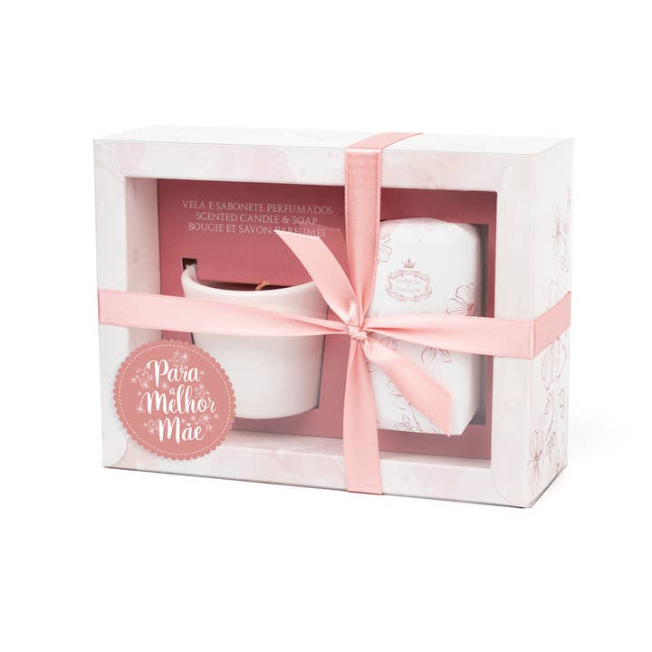 Essências de Portugal - Wholesale Bath & Body Set - Coffret Morning Rose - Especial Dia da Mãe1