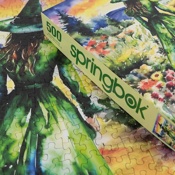 Springbok Puzzle - Wholesale Puzzle - Adult - The Green Witch's Journey 500 Piece Jigsaw Puzzle4