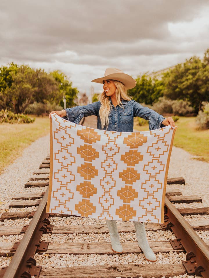 Western Grande – Cobertor de cama - Crianças e bebés por atacado – MANTA BEBÉ SUDOESTE