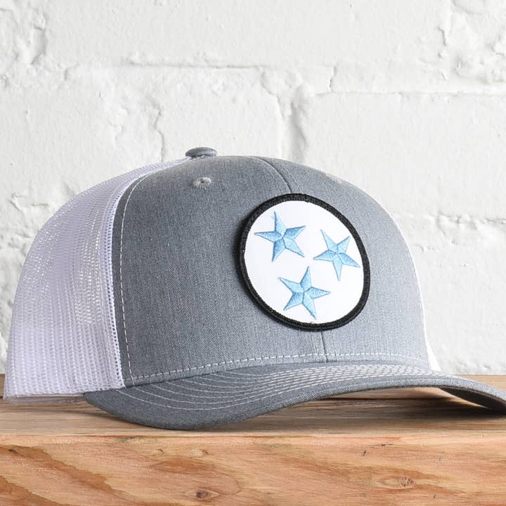 Tennessee Stars Circle Snapback Hat for wholesale by Classic State
