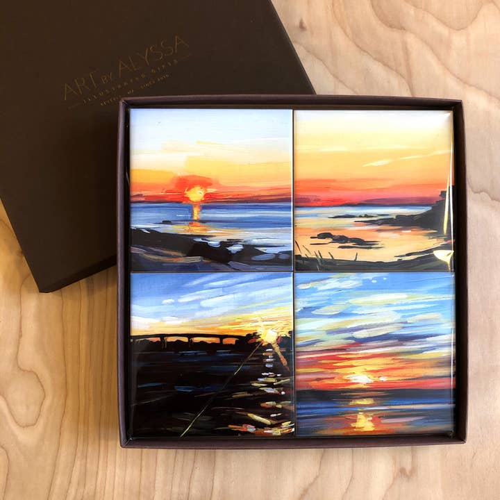 Sommar solnedgångar och dalbana för wholesale av Art by Alyssa