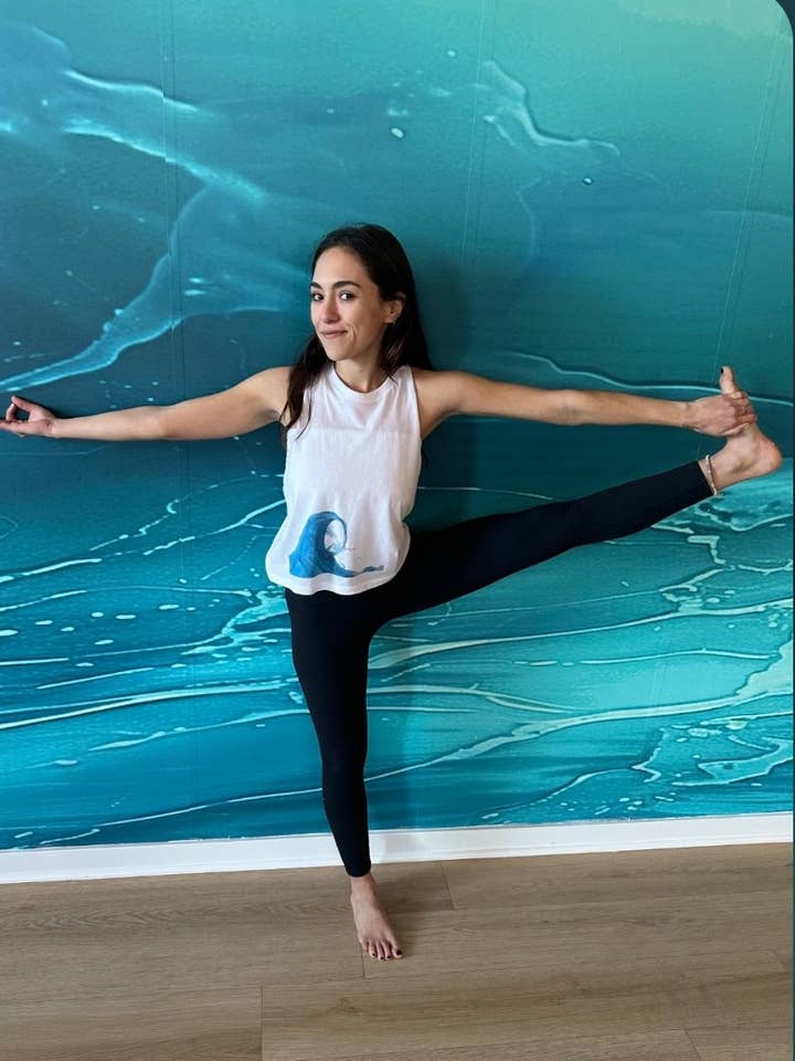 BLUE WAVE Racerback - Tanque recortado para venta al por mayor de Blue Mermaid Art