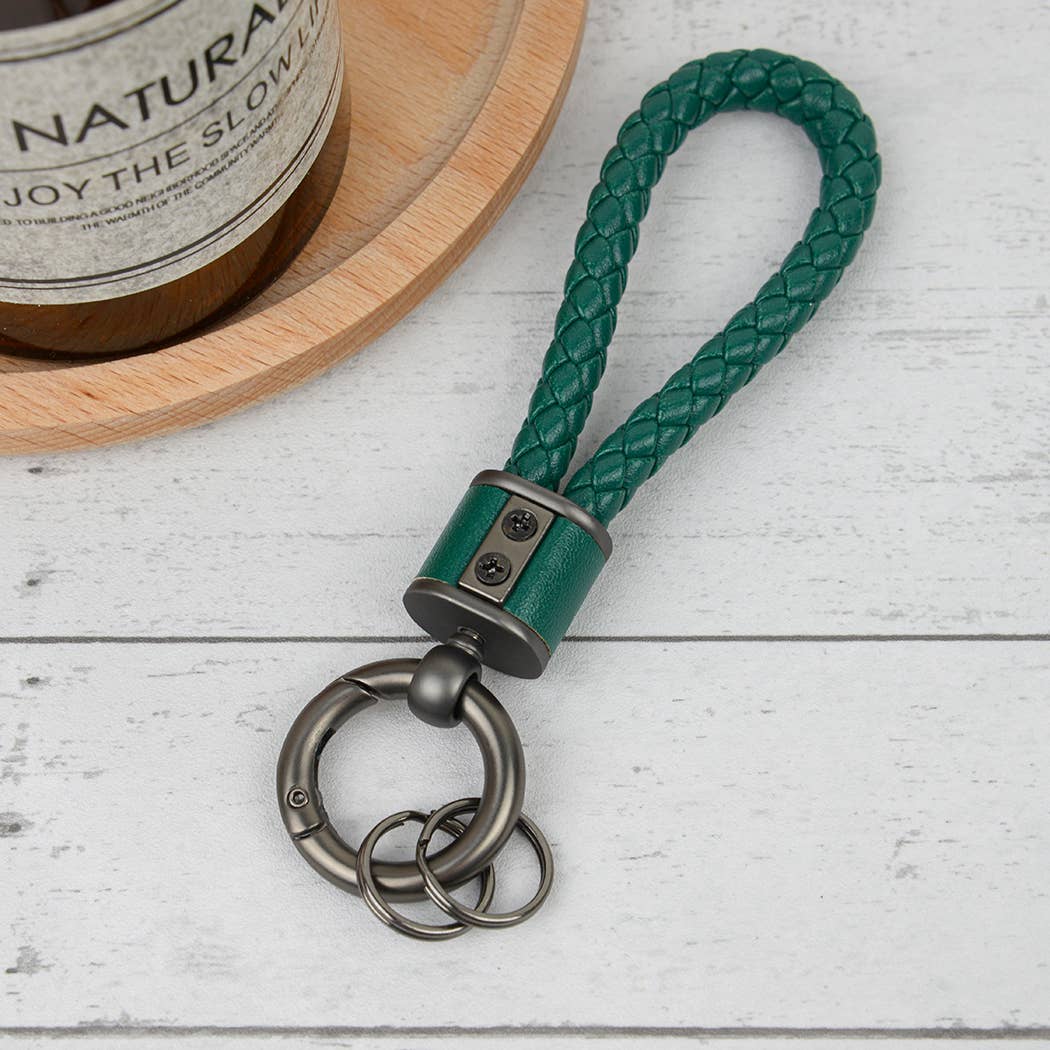 SoapElenGlen - Wholesale Keychain - Women's - Handmade Braided Leather Keychain1