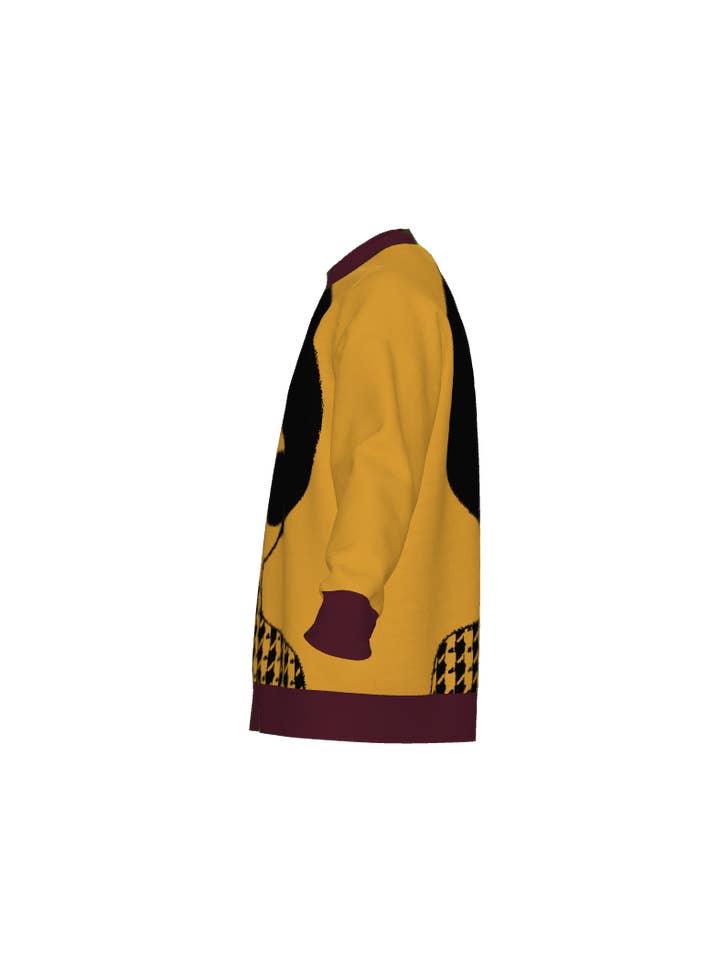 DUA MENKA - Wholesale Knit Sweater - Women's - Angi Diva Knit Sweater - Yellow5