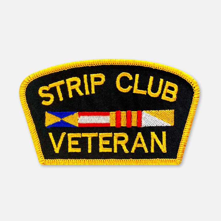 STRIPKLUB VETERANPATCH for engroshandel hos Webig Moto Company