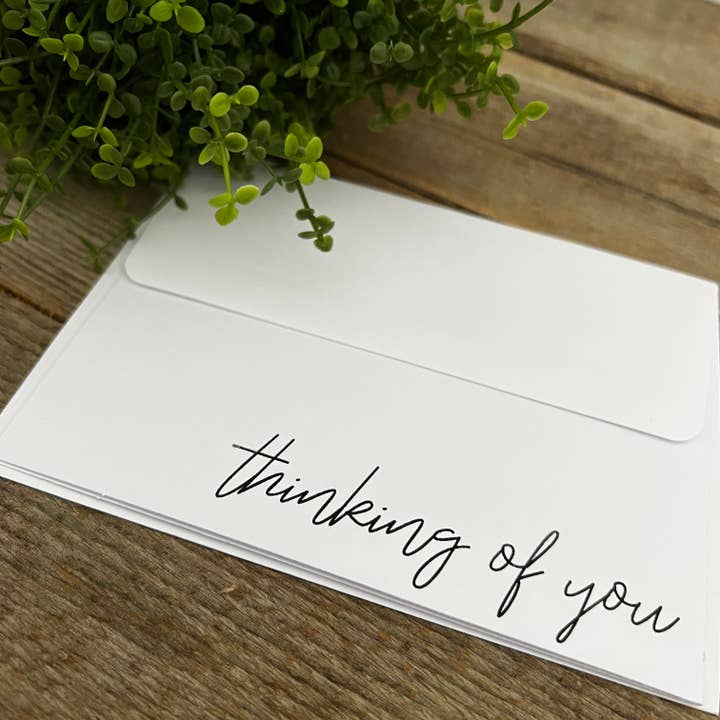 Thinking Of You Card for wholesale by Bridget Jane