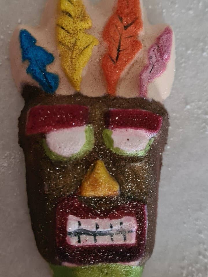 Stampo per bombe da bagno Tiki per la vendita all'ingrosso da parte di BBHP Moulds