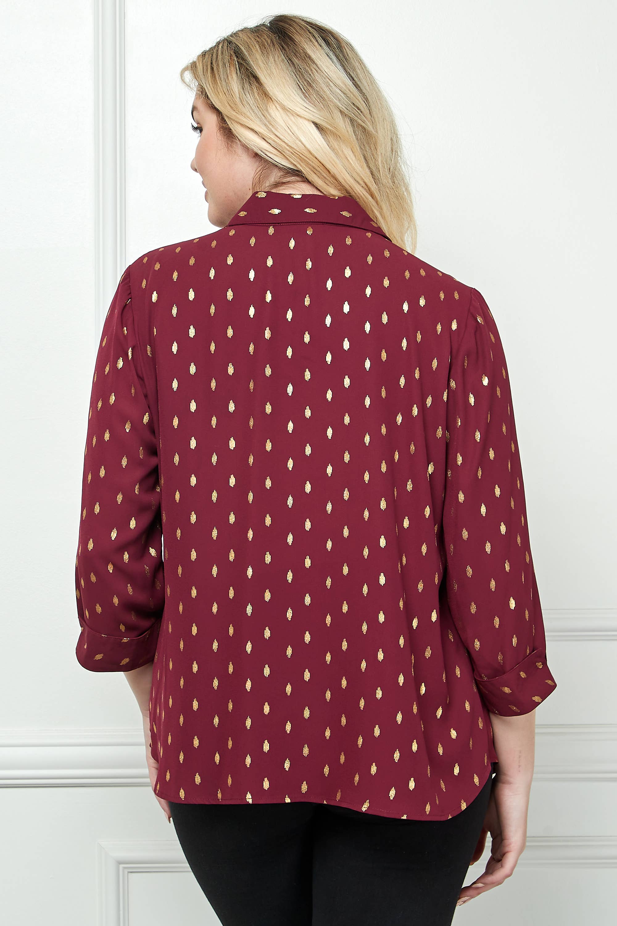 Winslow Collection - Vente Chemise à col boutonné – femme - CHEMISE BOUTONNÉE À COL JOHNNY GRANDE TAILLE G2214100FX3