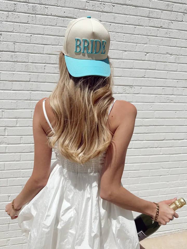 BRIDE 3D Vintage Trucker Hat for wholesale by Social Statement