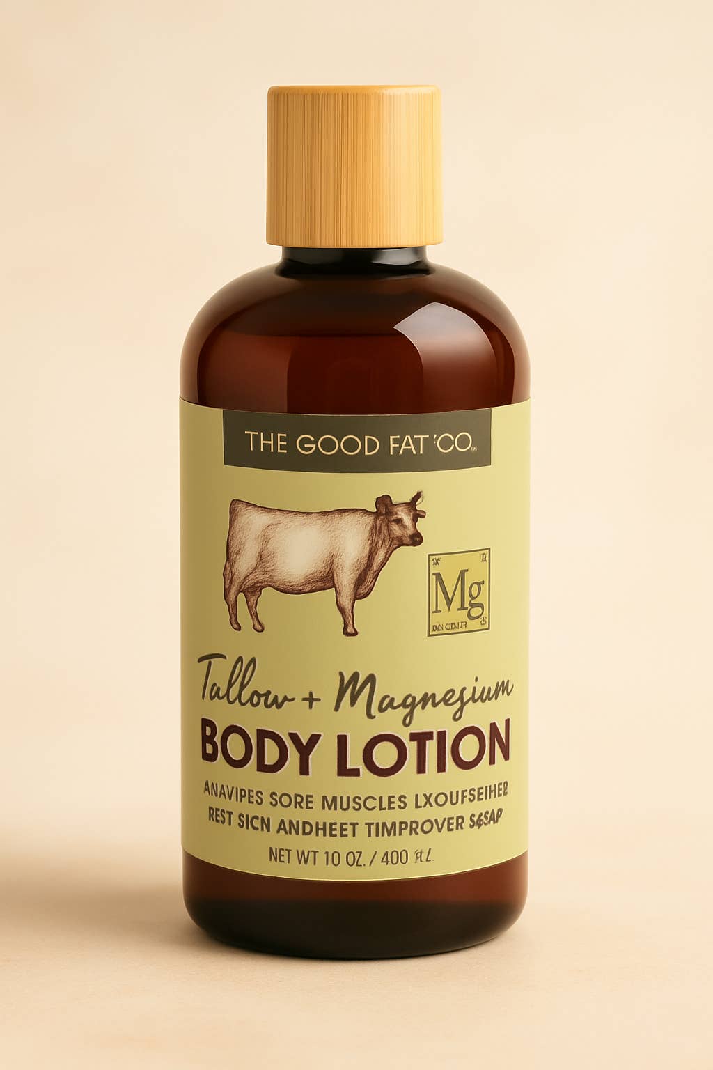 TheGoodFatCo - Wholesale Body cream/lotion - In Demand Tallow + Magnesium Lotion