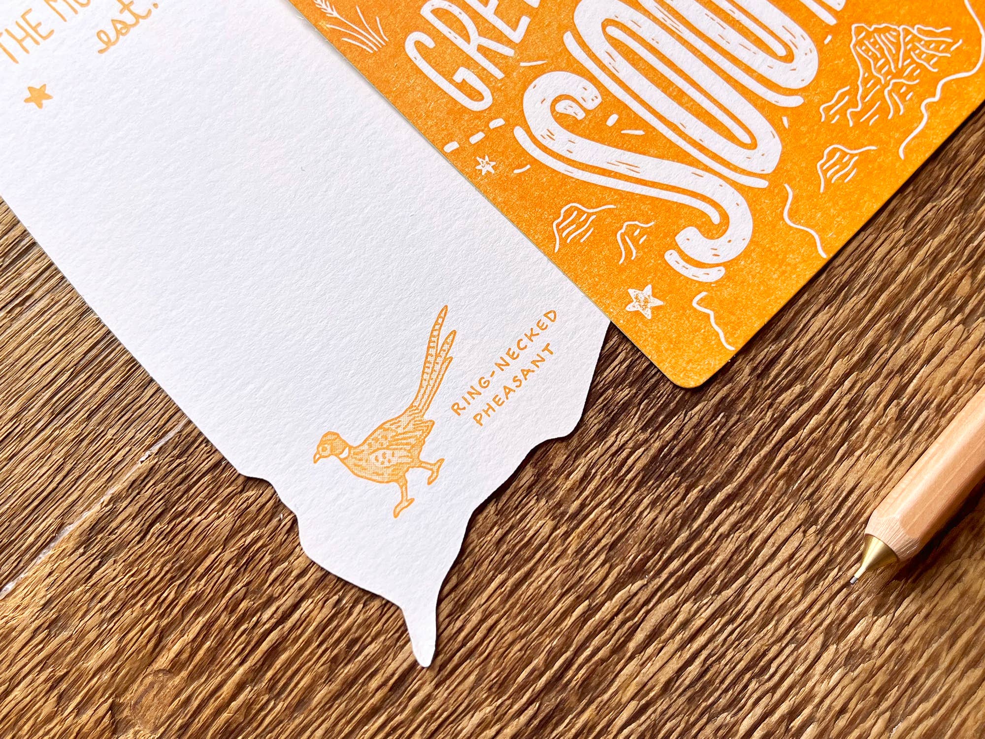 Noteworthy Paper & Press - Vendita all'ingrosso Cartoline - Cartolina dello stato del Dakota del Sud6