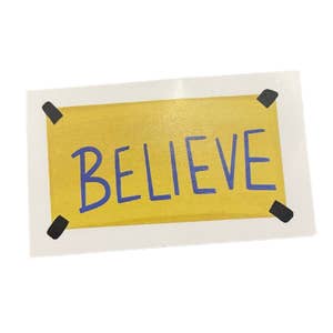 Ted Lasso-Believe Sticker for Sale by sbuble