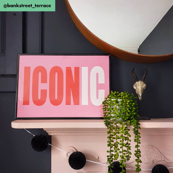 ICONIC | WALL ART PRINT for wholesale by Penny And Me