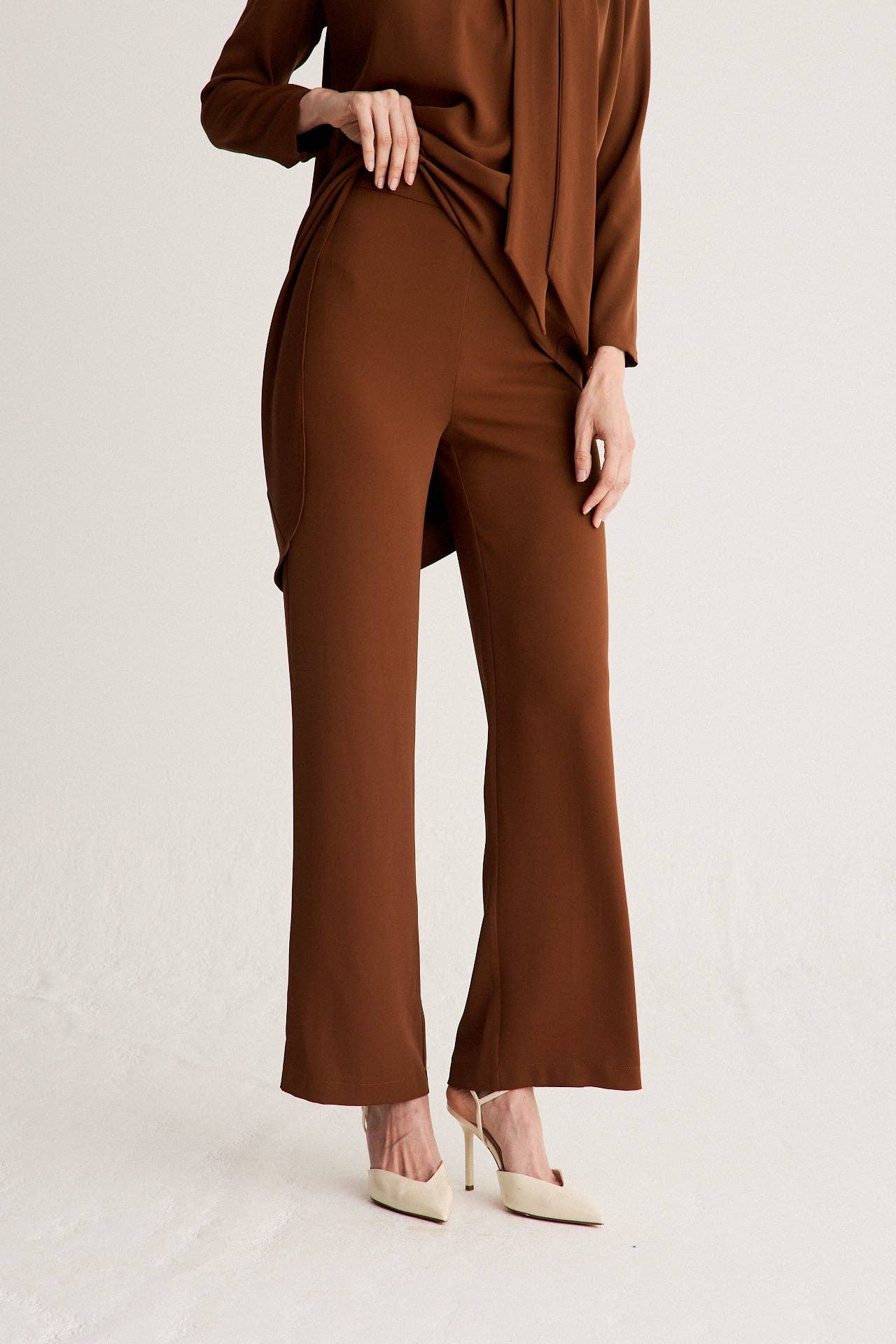 Bruna - Wholesale Pants - Women's - Cory Choco Pants · Allure ·1