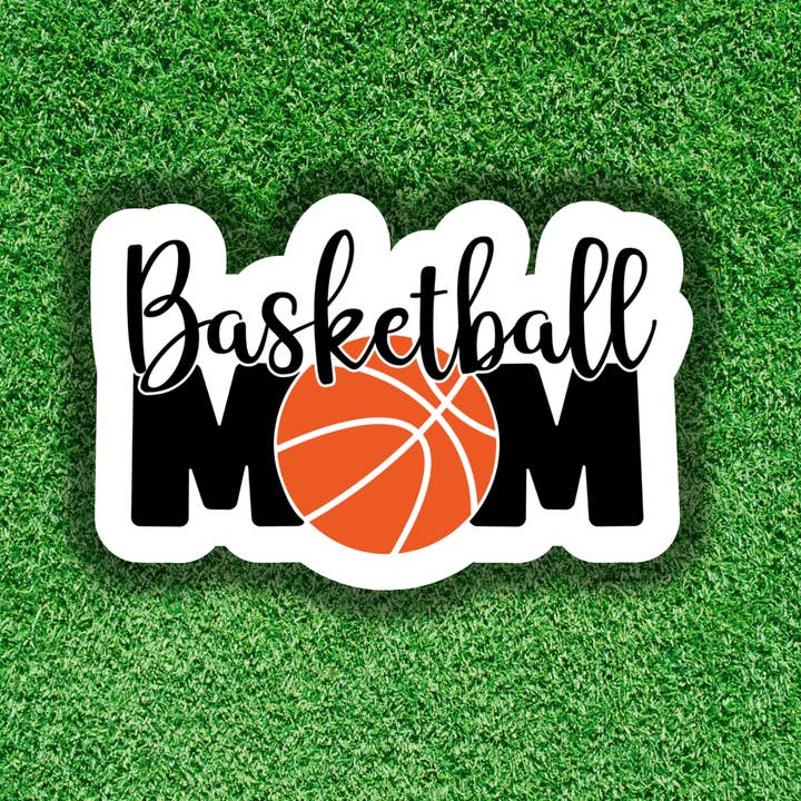 Harper Grace Press - Wholesale Sticker - Basketball Mom- Sticker