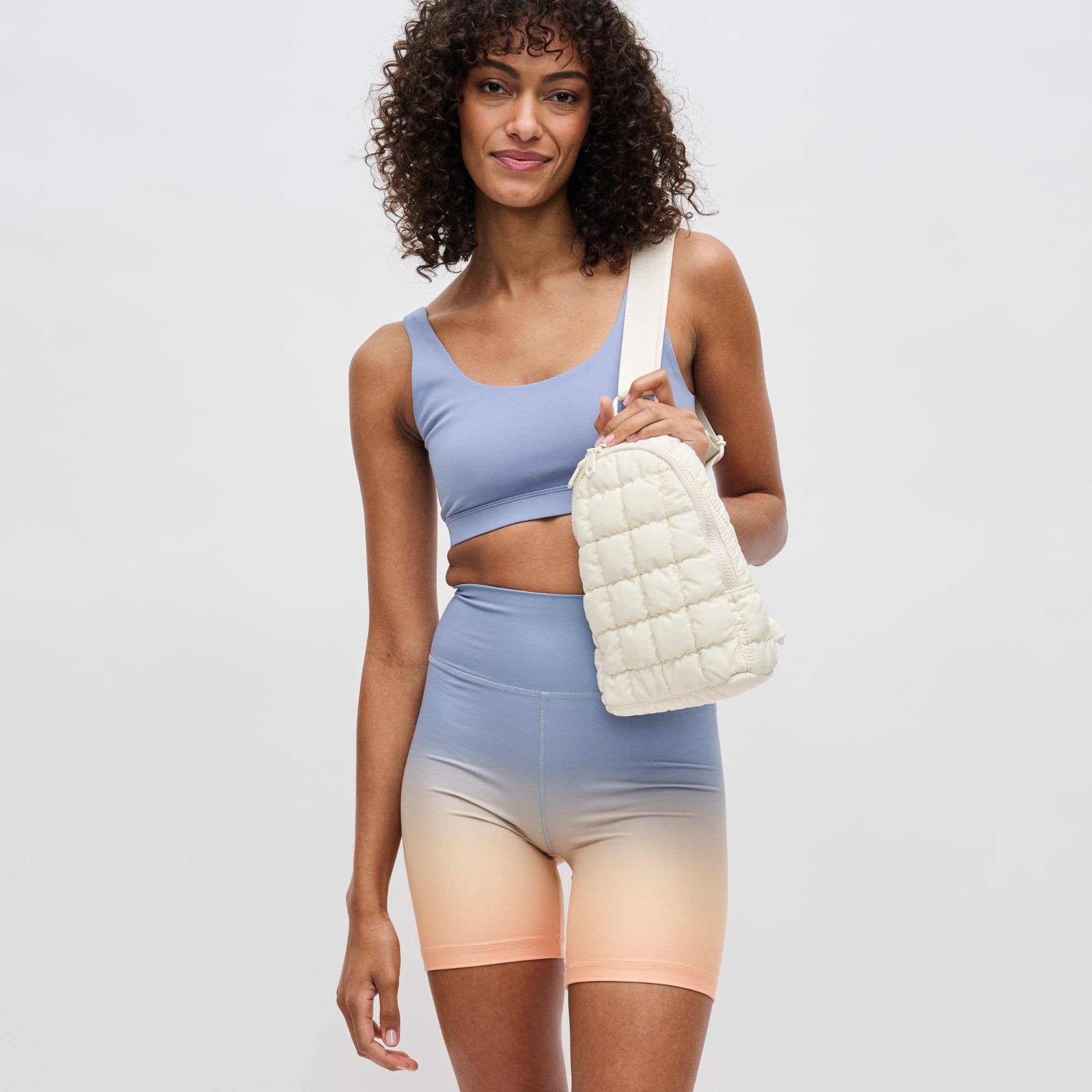 Sol and Selene - Wholesale Belt Bag - Women's - Rejuvenate - Quilted Puffer Nylon Sling Backpack91