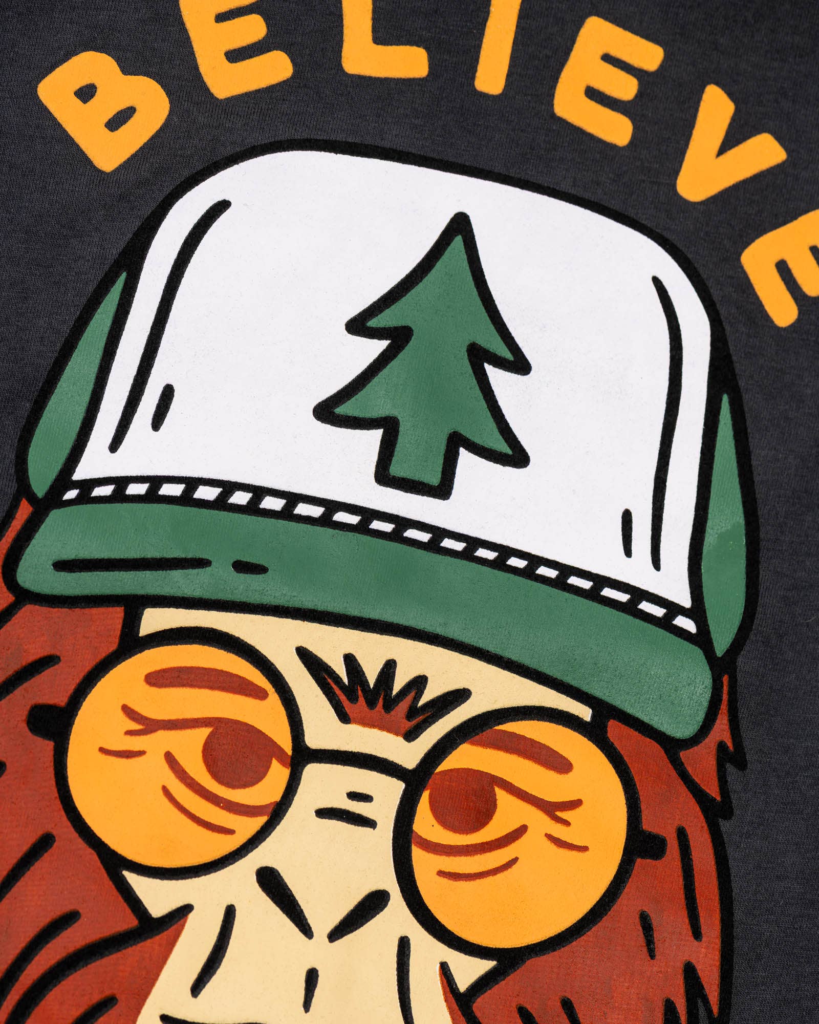 Keep Nature Wild - Wholesale Screen Printed T-Shirt - Unisex - Clyde the Sasquatch Unisex Tee | Coal2