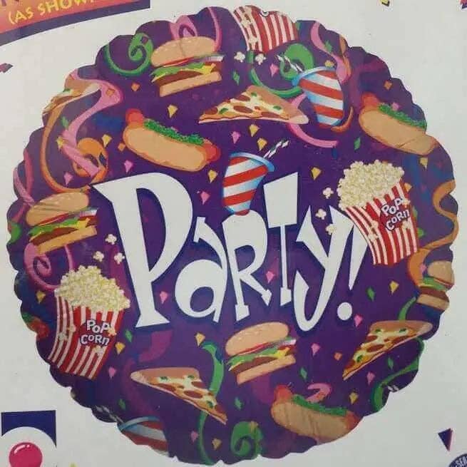 18" Snack Party Mylar Balloon for wholesale by Party Expo, LLC