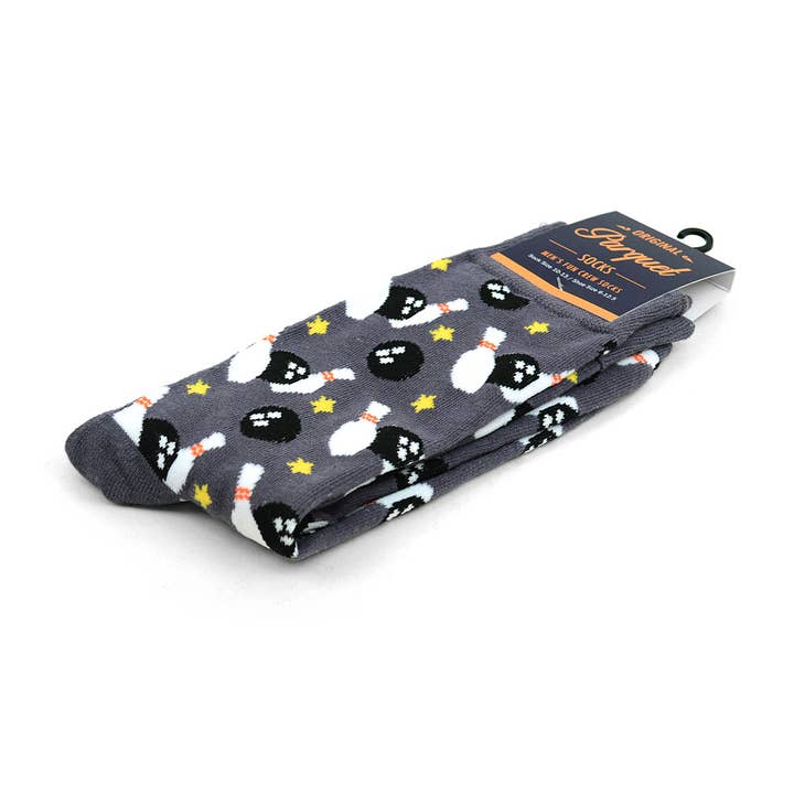 Selini New York - Wholesale Socks - Men's - Bowling Novelty Socks for Men4