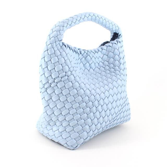 Pretty Persuasions - Wholesale Crossbody Bag - Women's - P24015 Medium Woven Hobo Crossbody Bag w/Cosmetic Pouch18