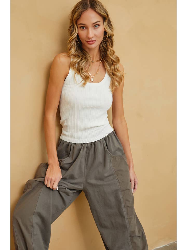Sweet Lovely by Jen - Wholesale Lounge Sweatpants/Joggers - Women's - CASUAL COMFY WIDE-LEG HARMES JOGGERS24