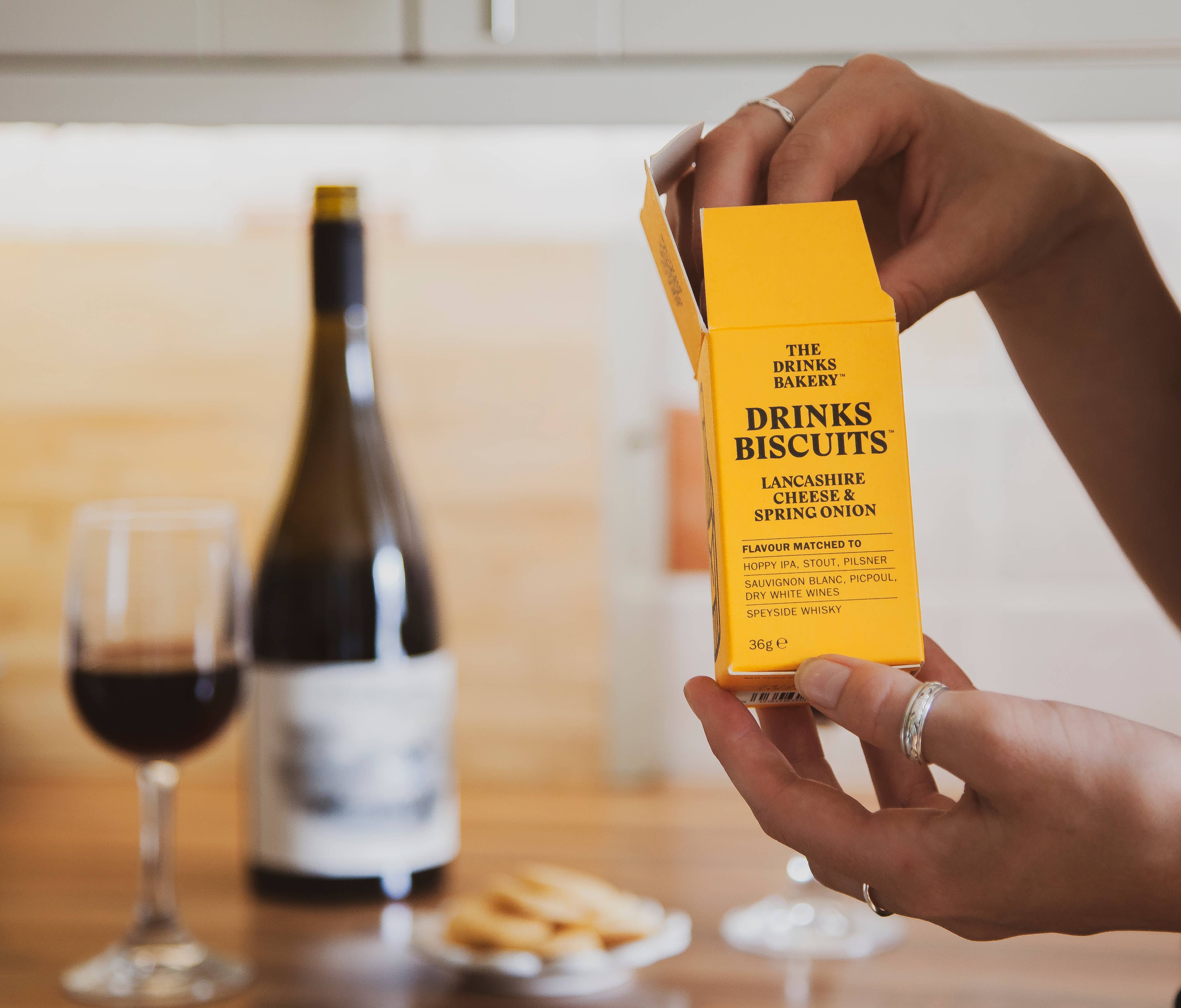 The Drinks Bakery - Wholesale Crackers - Drinks Biscuits - Selection Pack 36g8