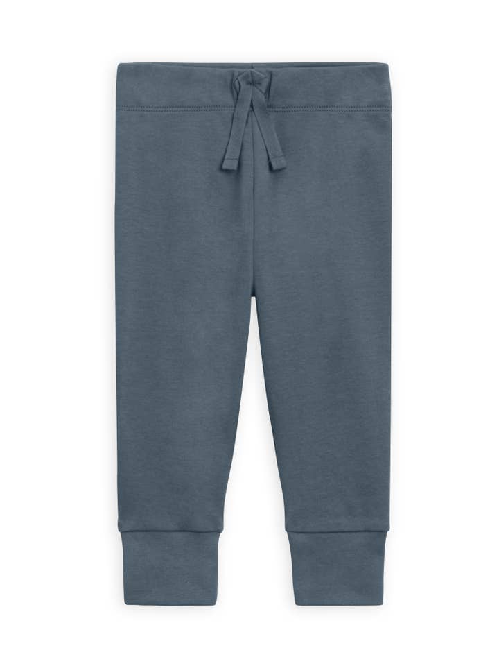 Colored Organics - Wholesale Lounge Sweatpants/Joggers - Kids - Organic Baby and Kids Cruz Jogger - Harbor